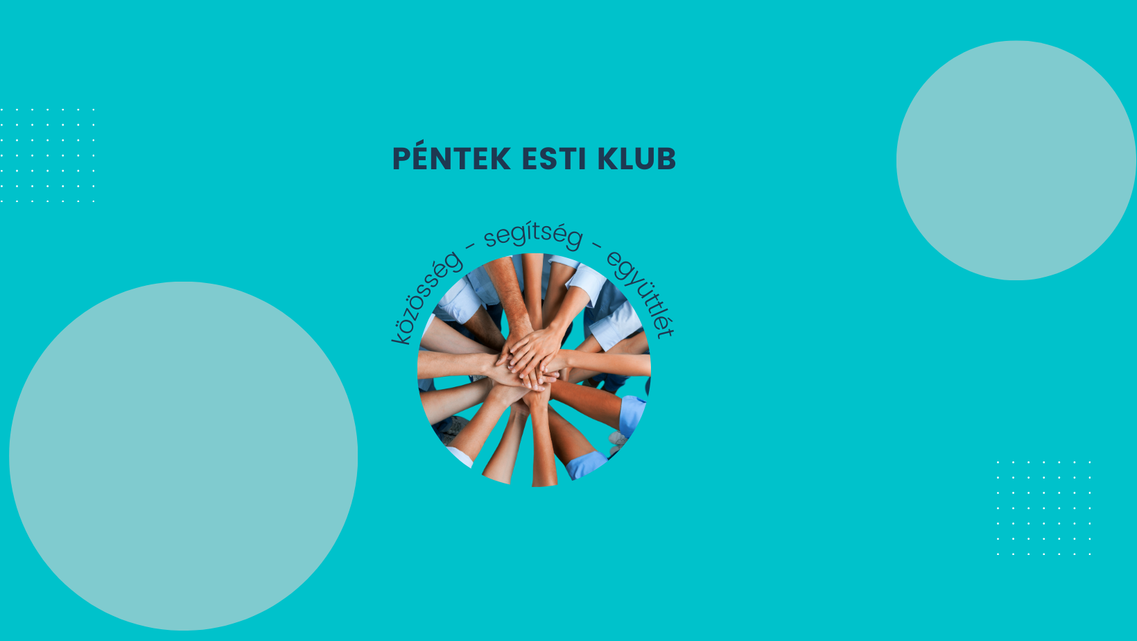 Péntek esti klub - november